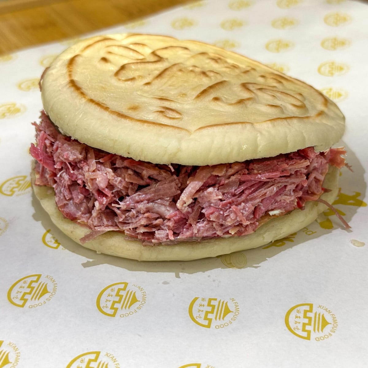 Roujiamo beef · 李老三 Xi'an Foodie