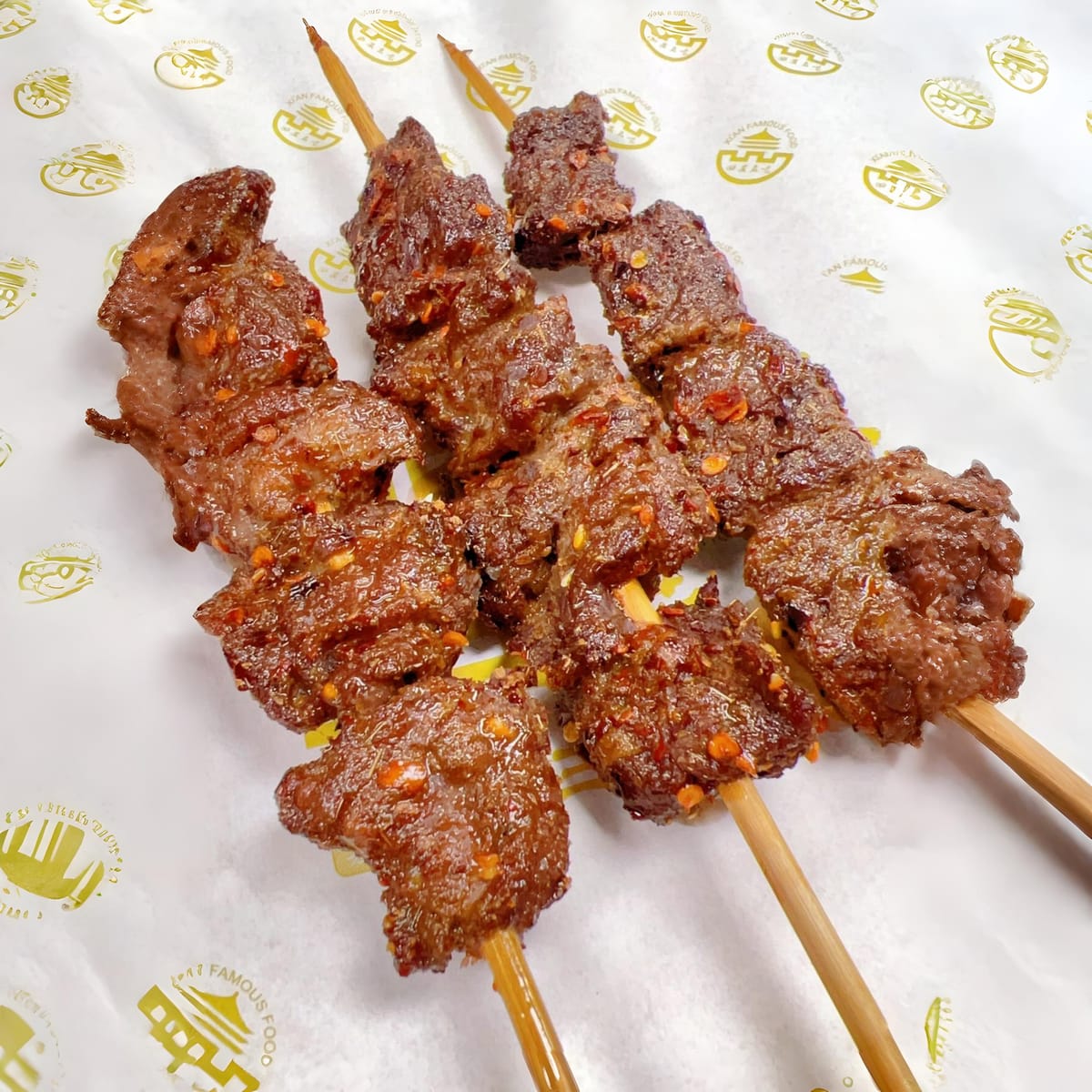 Skewers lamb · 李老三 Xi'an Foodie